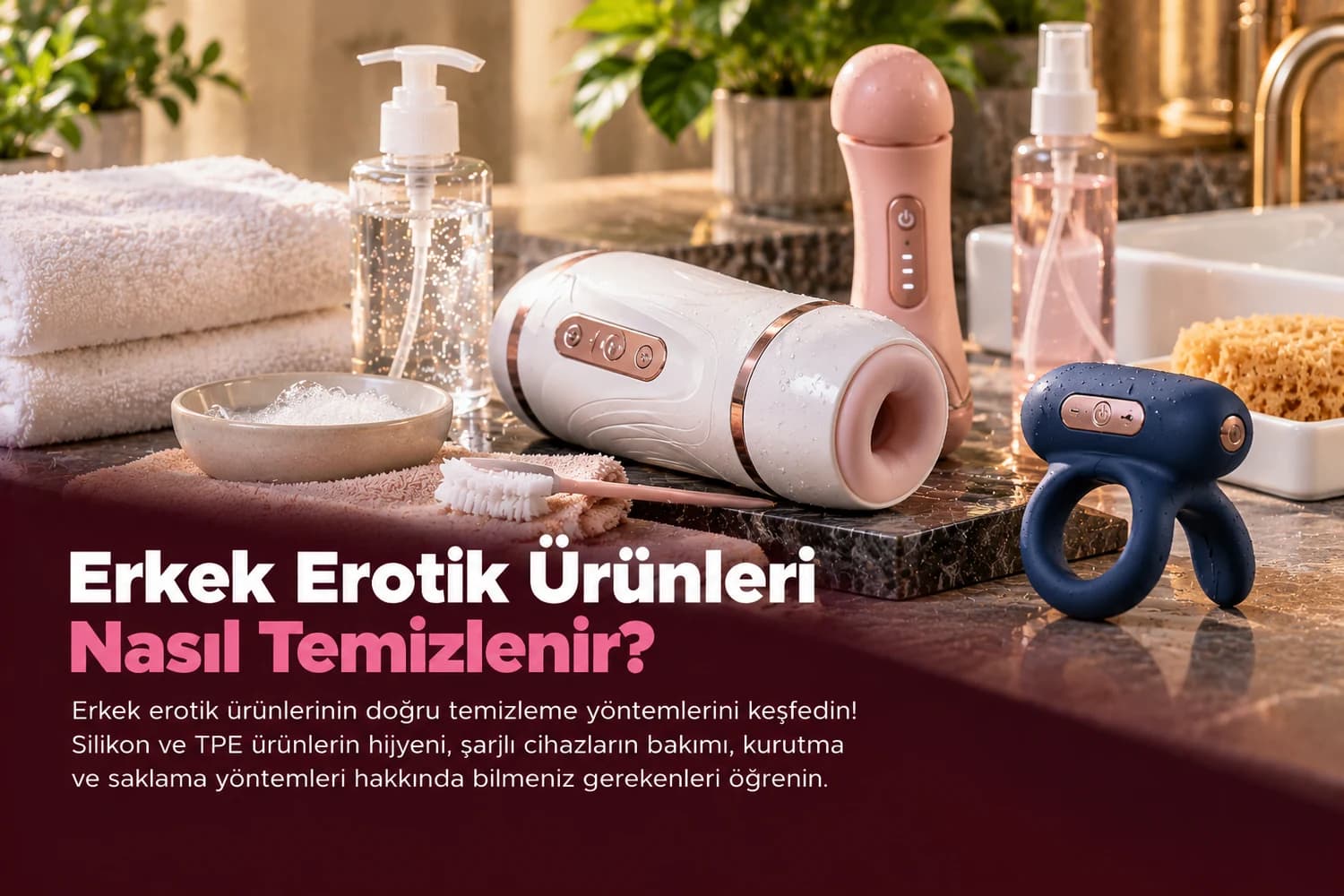Wie reinigt man erotische Männerspielzeuge richtig?