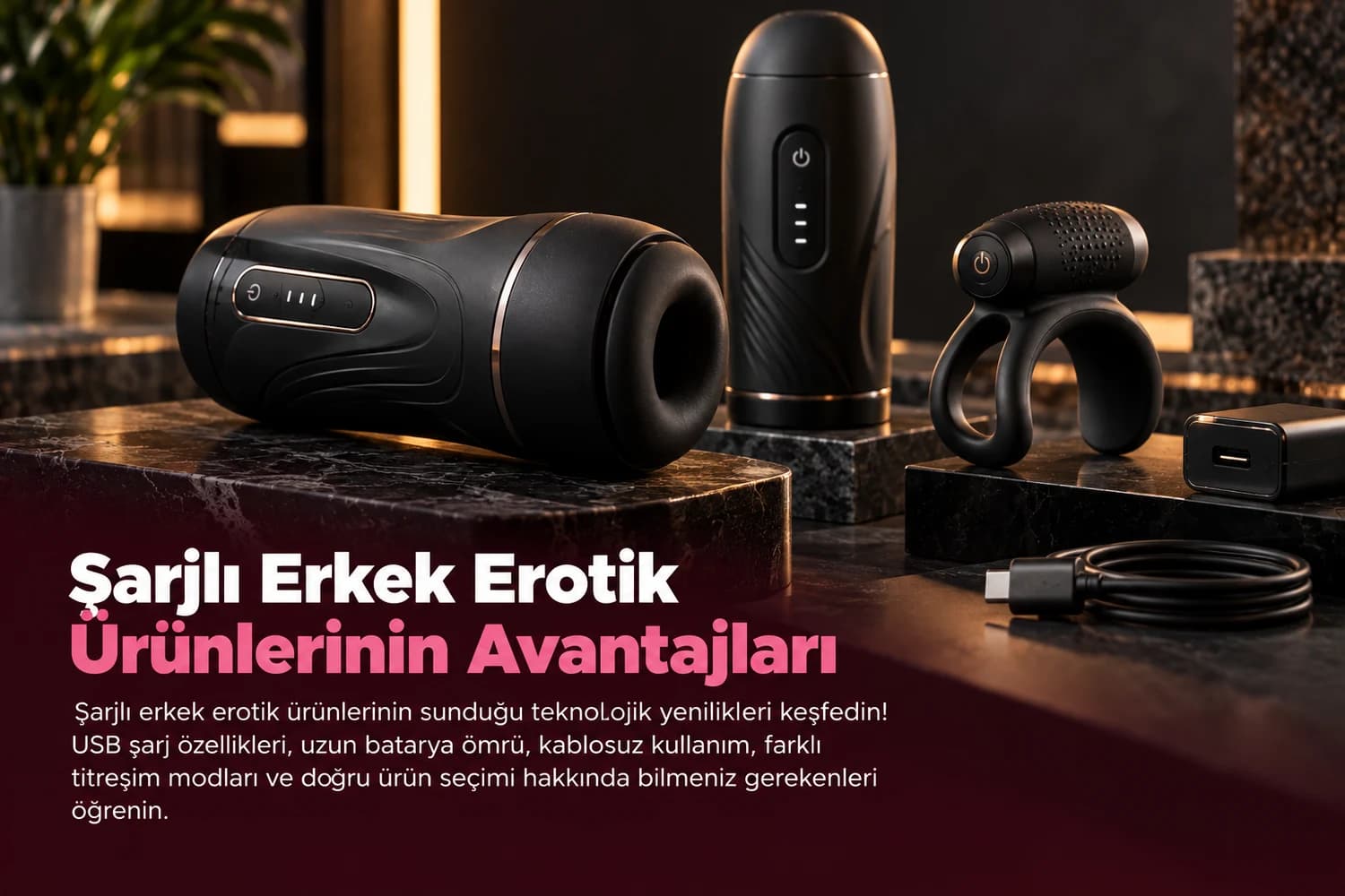 Vorteile von wiederaufladbaren Sexspielzeugen für Männer