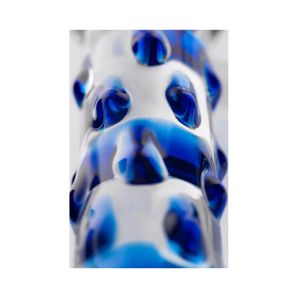 Sexus Glass Çift Taraflı Cam Dildo Şeffaf 20 cm thumbnail 5