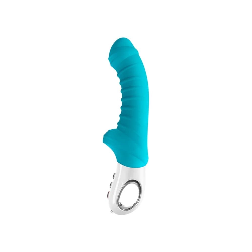 Fun Factory Tiger G5 Tıbbi Silikon 23 cm Cam Göbeği Deluxe Vibratör thumbnail 4