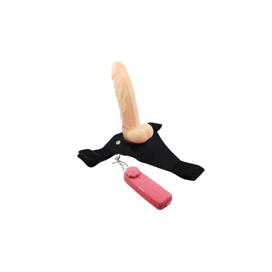 Kumandalı ve Titreşimli Ayarlanabilir Kemerli Giyilebilir Strap-On Dildo Seti thumbnail 2