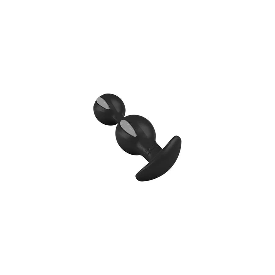 Fun Factory B Balls Siyah Tıbbi Silikon 13 cm Hareketli Anal Plug thumbnail 4