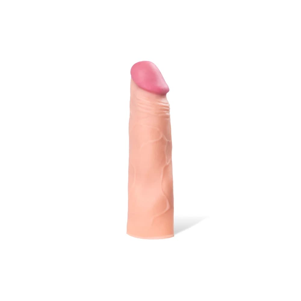 A-Toys by TOYFA SoftSkin 16,5 cm Ten Rengi Penis Kılıfı ve Uzatıcı thumbnail 2