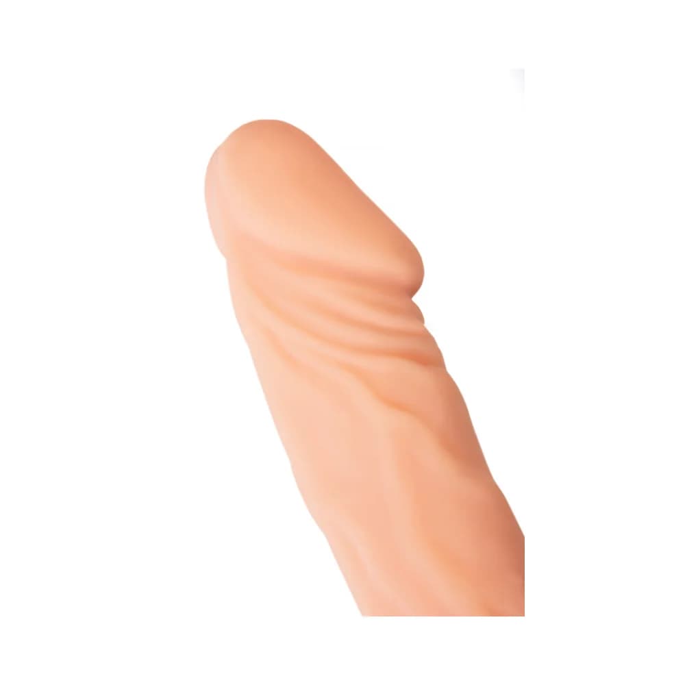 A-Toys by TOYFA 25 cm Isıtmalı Realistik Vibratör Ten Rengi TPE thumbnail 9