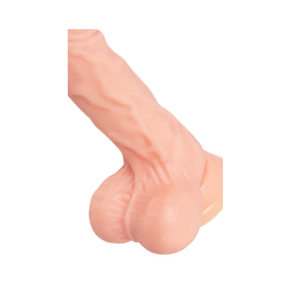 A-Toys by TOYFA Slock Realistik TPE Ten Rengi 19 cm Gerçekçi Dildo thumbnail 9