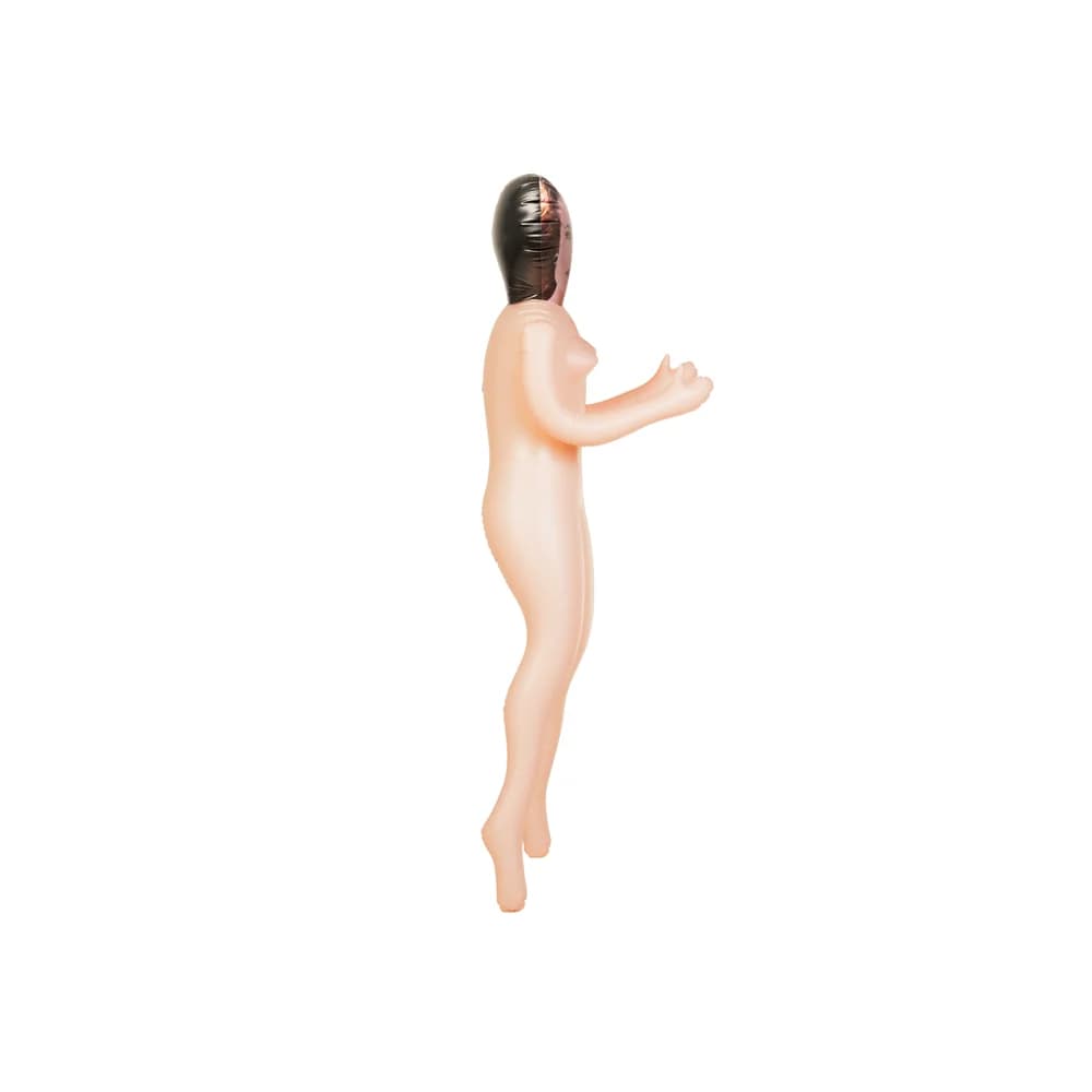 Dolls-X by TOYFA Jennifer 160 cm Kahverengi Saçlı Şişme Yetişkin Bebek thumbnail 4