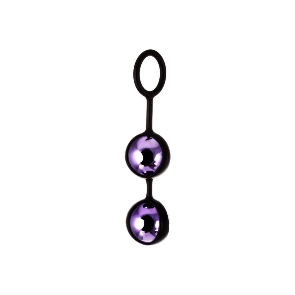 A-Toys by TOYFA Raspy Kegel Egzersiz Vajinal Topu Mor 14 cm thumbnail 2