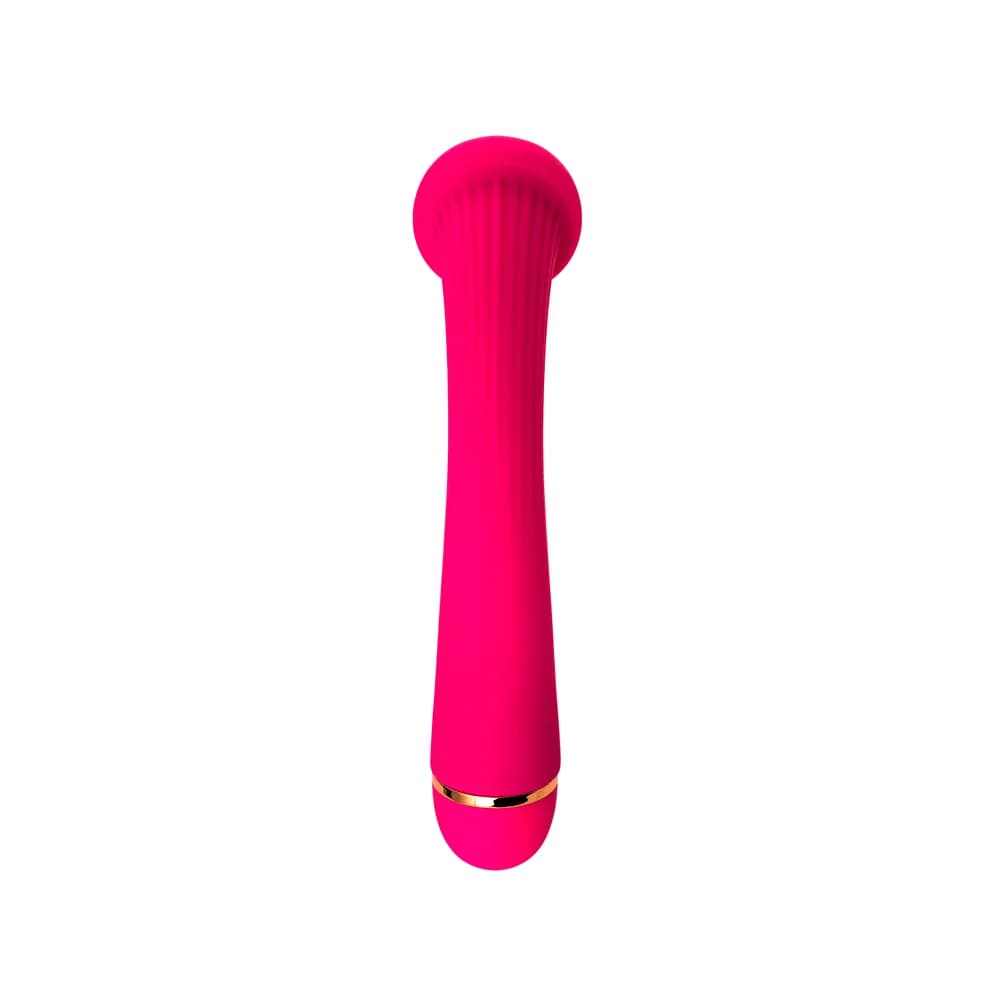 A-Toys by TOYFA Pembe 20 cm Kadifemsi Silikon G Noktası Uyarıcı 20 Modlu Vibratör thumbnail 5