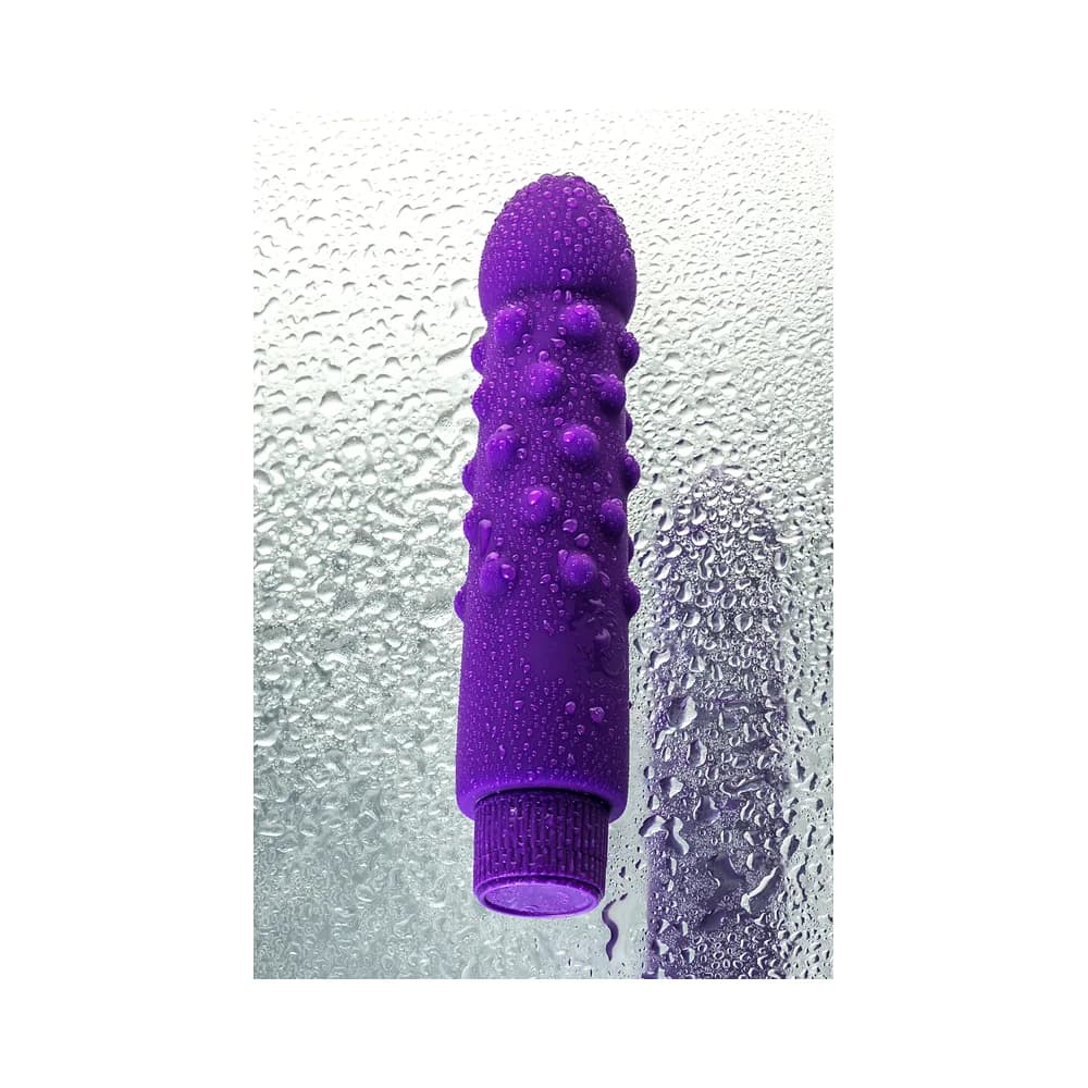 A-Toys by TOYFA 17 cm Silikon Güçlü Titreşimli Mor Vibratör thumbnail 12