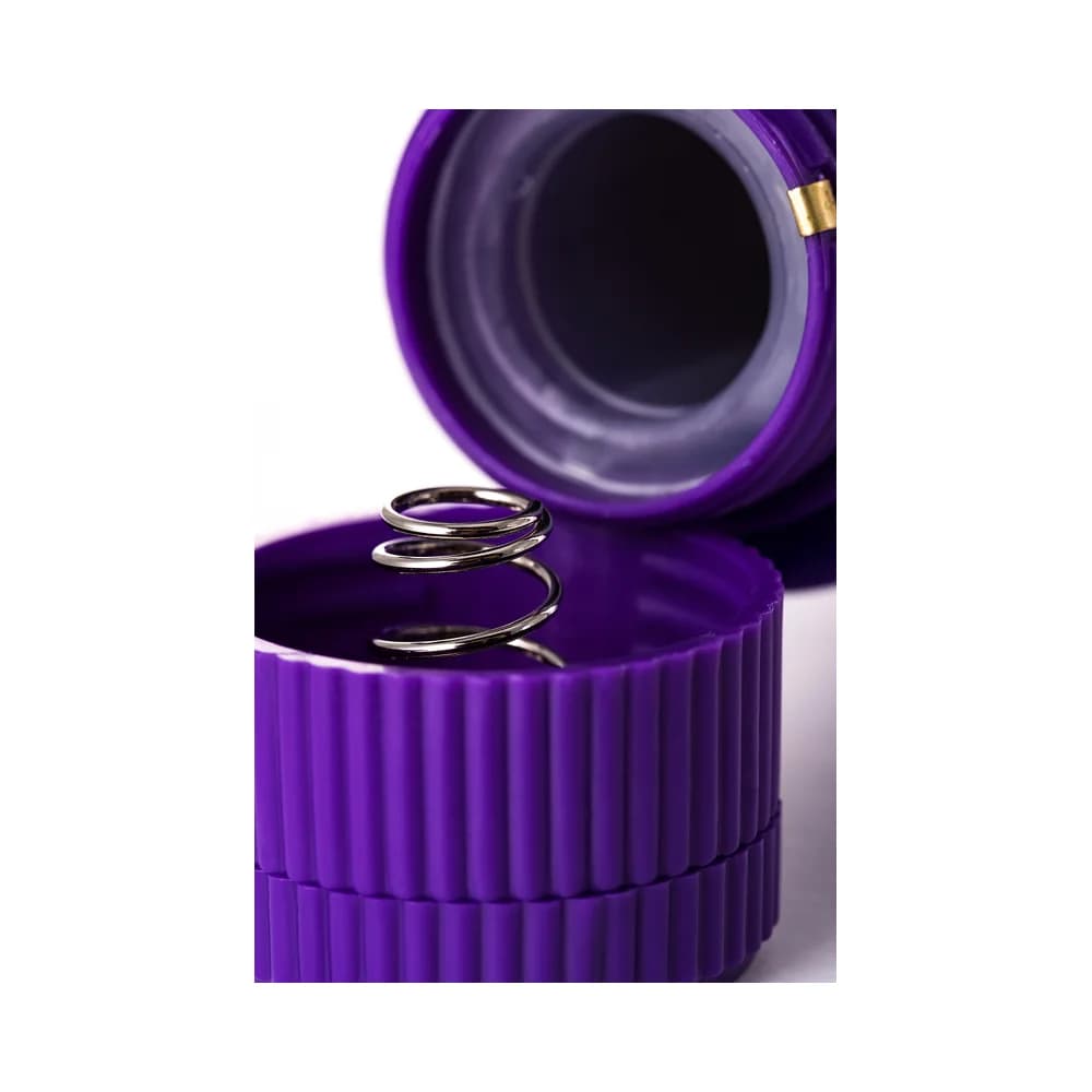 A-Toys by TOYFA 17 cm Silikon Güçlü Titreşimli Mor Vibratör thumbnail 10