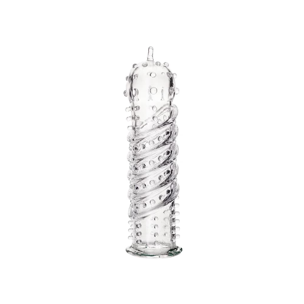A-Toys by TOYFA Şeffaf TPR 15.3 cm Esnek Penis Uzatıcı ve Kılıf thumbnail 2