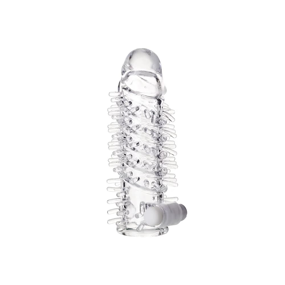 A-Toys by TOYFA Fril Şeffaf TPR Penis Kılıfı 13.4 cm thumbnail 2