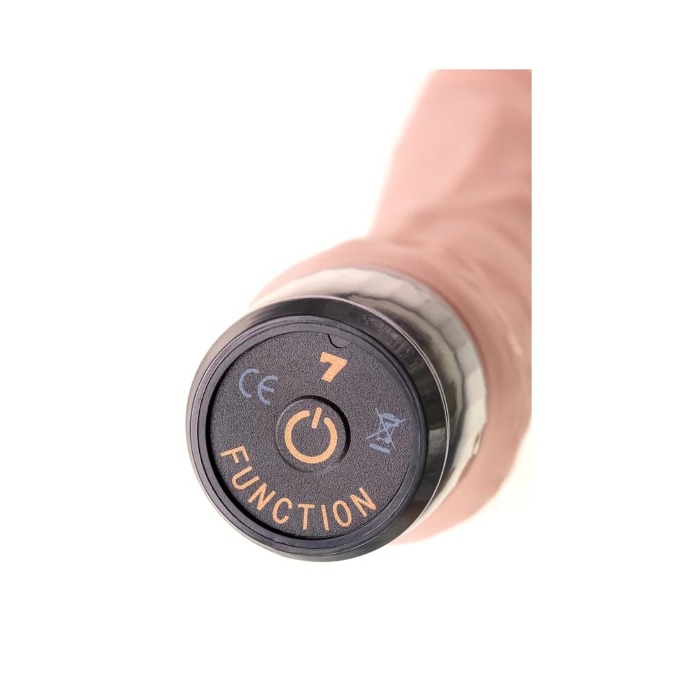 A-Toys by TOYFA Akin 7 Vibration Modes Flesh-Colored Silicone Realistic Vibrator 20.2 cm thumbnail 10