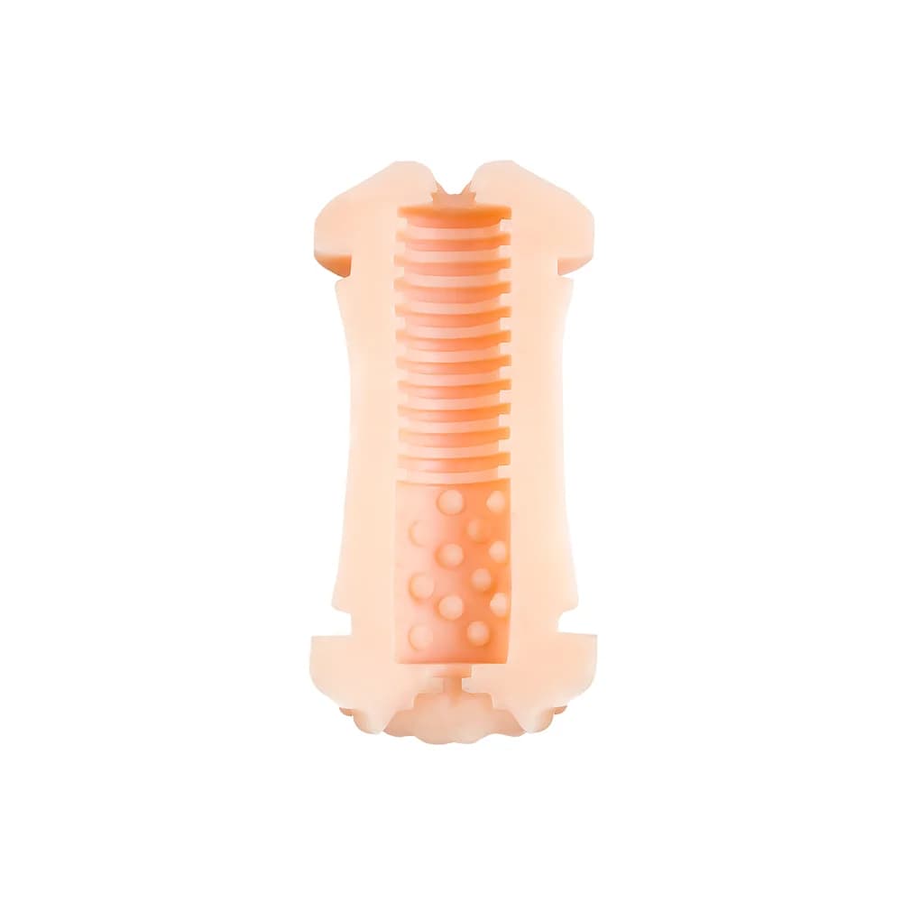 Jos Janice Çift Taraflı Gerçekçi Mastürbatör - 14.5 cm Ten Rengi thumbnail 11