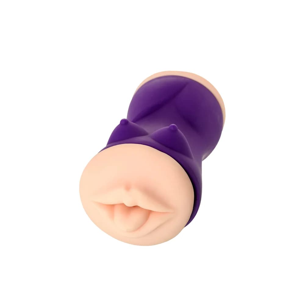 Jos Çift Taraflı Gerçekçi TPR Mastürbatör 17.5 cm Ten thumbnail 6