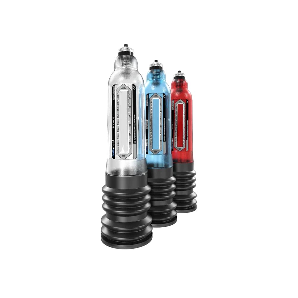 Bathmate Hydro7 Hidrolik Penis Pompası ABS Plastik Kırmızı 30 cm thumbnail 7