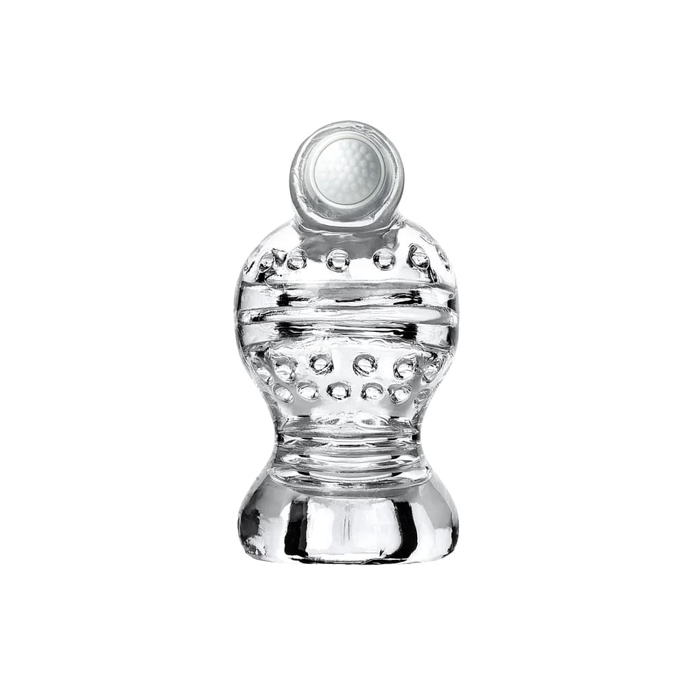 Lingam by TOYFA Shakti Şeffaf 9 cm TPE Mastürbatör thumbnail 2