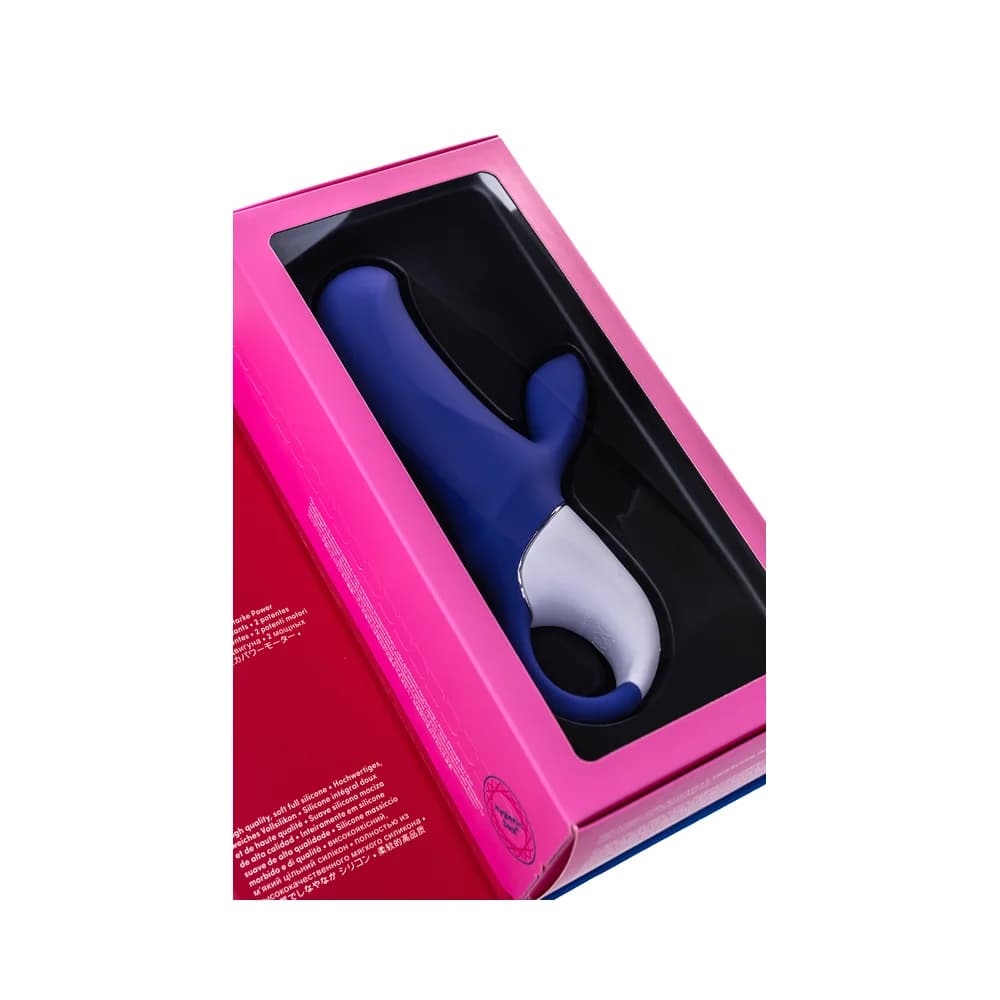 Satisfyer Magic Bunny Çift Motorlu G-Noktası ve Klitoris Uyarıcı Mor Vibratör 17.7 cm thumbnail 12