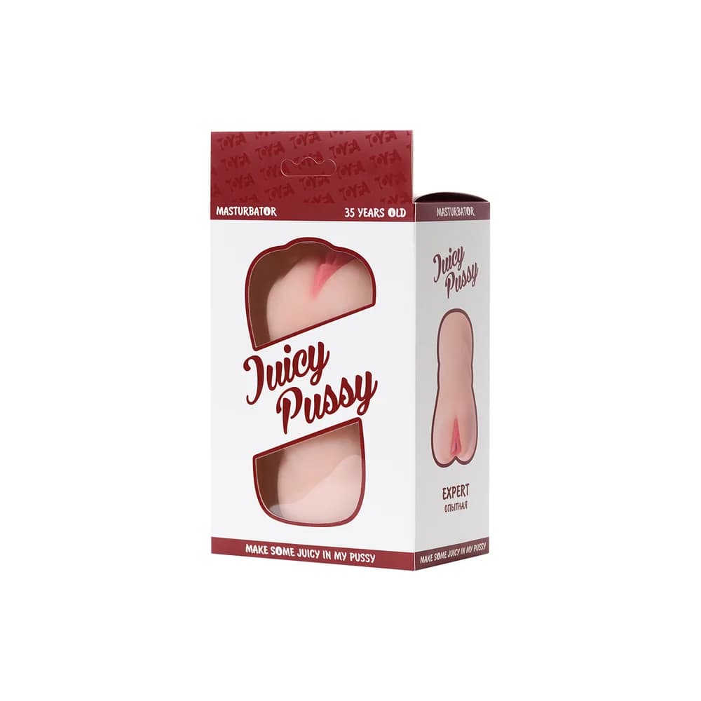 Juicy Pussy by TOYFA Expert Realistik TPR Ten 13.5 cm Erkek Mastürbatör thumbnail 8