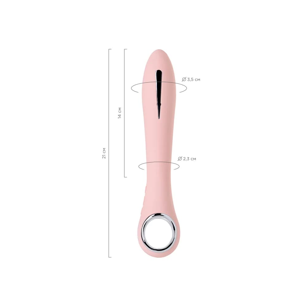 Physics by Toyfa Galvani Vibe Pembe 21 cm Elektro Vibratör thumbnail 17