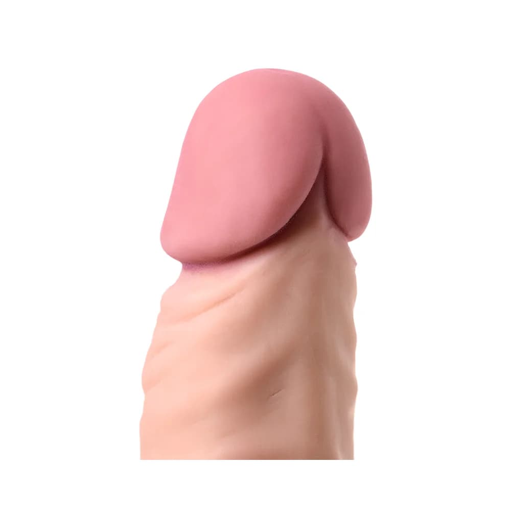A-Toys by TOYFA Nod Realistik TPE Vibratör - 20,5 cm Ten Rengi thumbnail 9