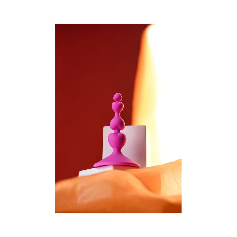 ToDo by Toyfa Loverty Silikon Pembe Kalpli Anal Kılıf 8 cm thumbnail 9