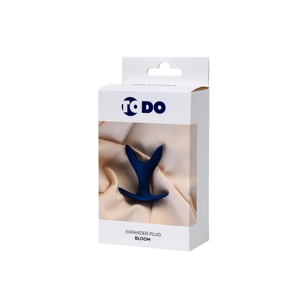 ToDo by Toyfa Bloom Genişleyen Silikon Anal Kılıf - Mavi, 8.5 cm thumbnail 6