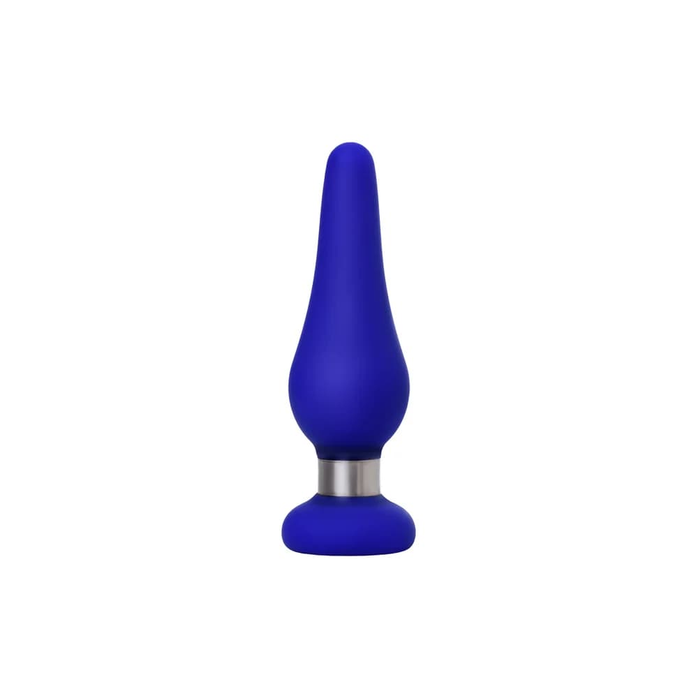 ToDo by Toyfa Klasik Silikon Anal Plug - Mavi, S Beden, 10 cm thumbnail 2