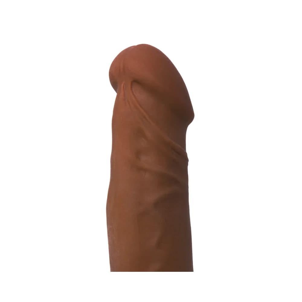 RealStick Elite Mulatto Kahverengi 13 cm Uzaktan Kumandalı Gerçekçi Vibratör thumbnail 13