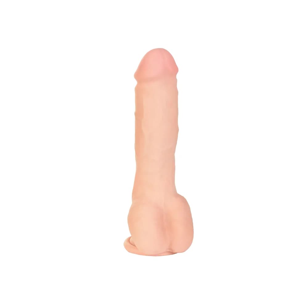 RealStick Elite Ulric Dönen Başlıklı Vantuzlu Kırmızı TPR 17 cm Rotatör Vibratör thumbnail 3