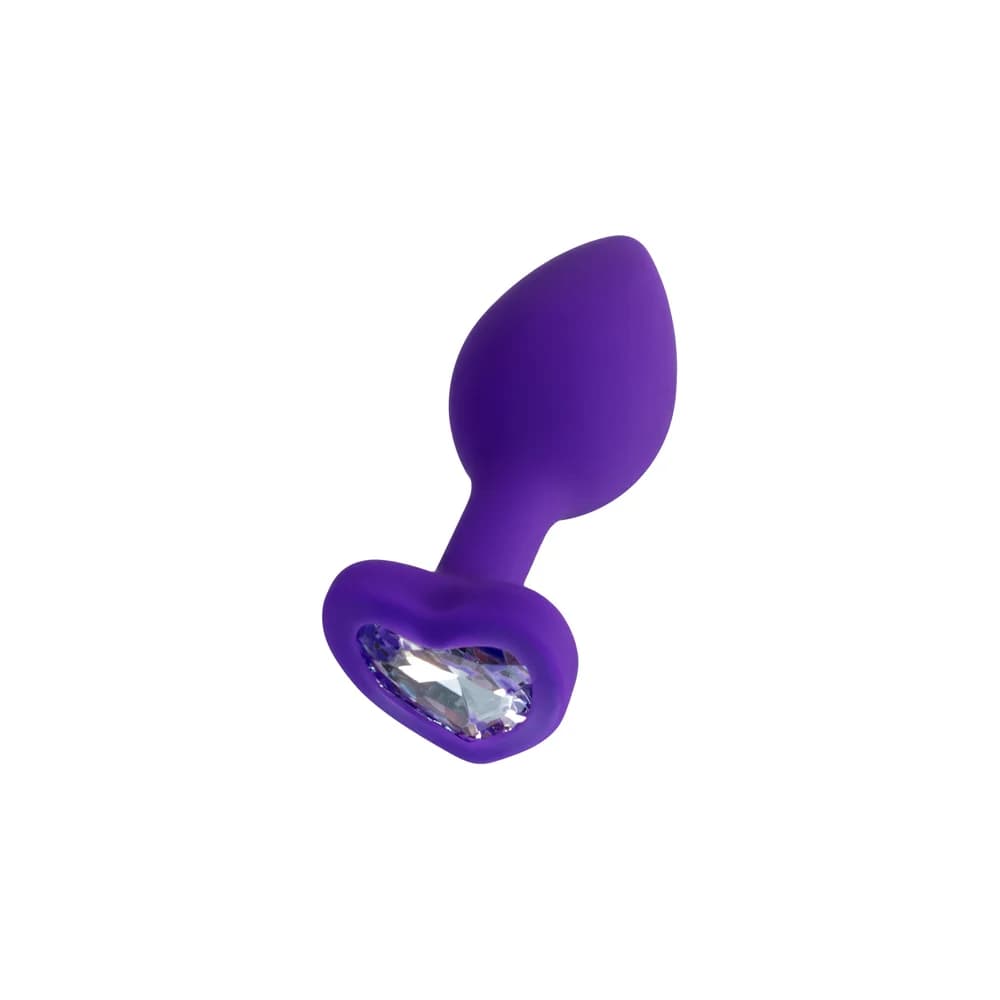 ToDo by Toyfa Diamond Heart Silikon Mor Anal Plug 7 cm thumbnail 2