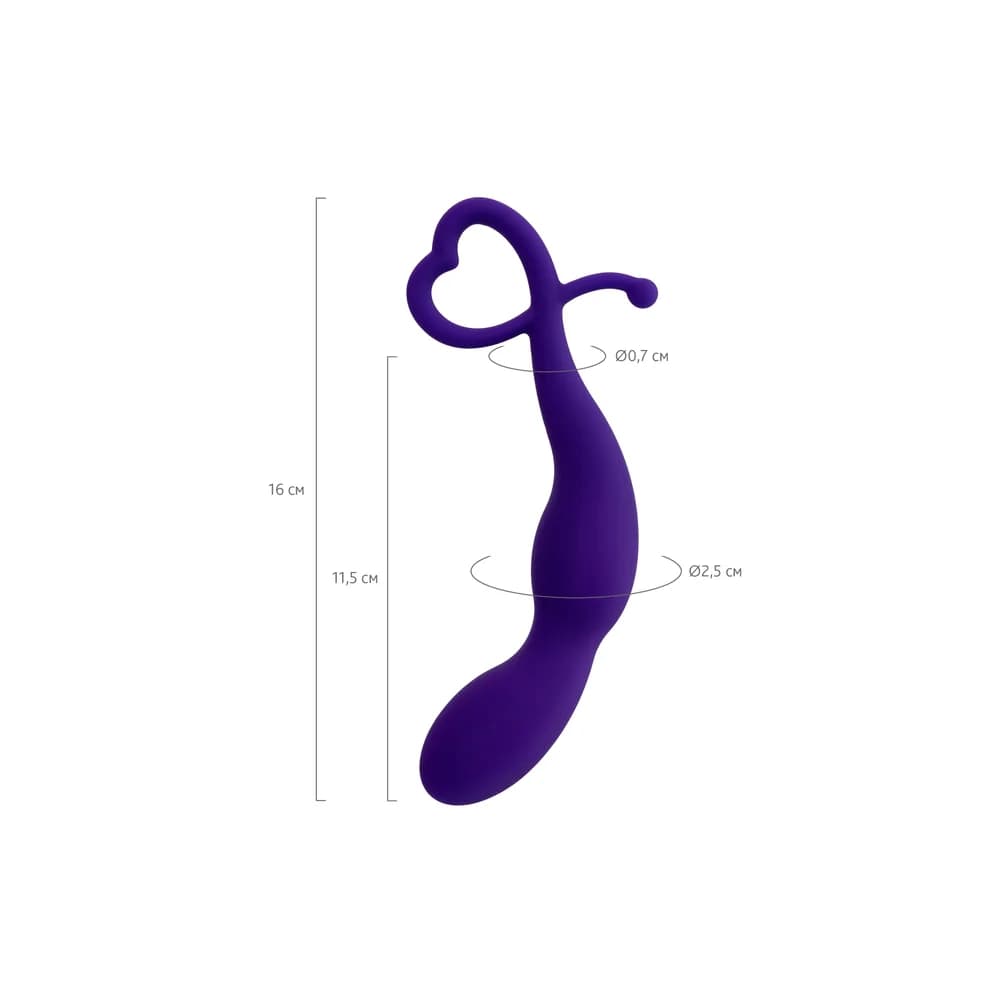 ToDo by Toyfa Wlap Silikon Anal Plug - Mor, 16 cm thumbnail 9