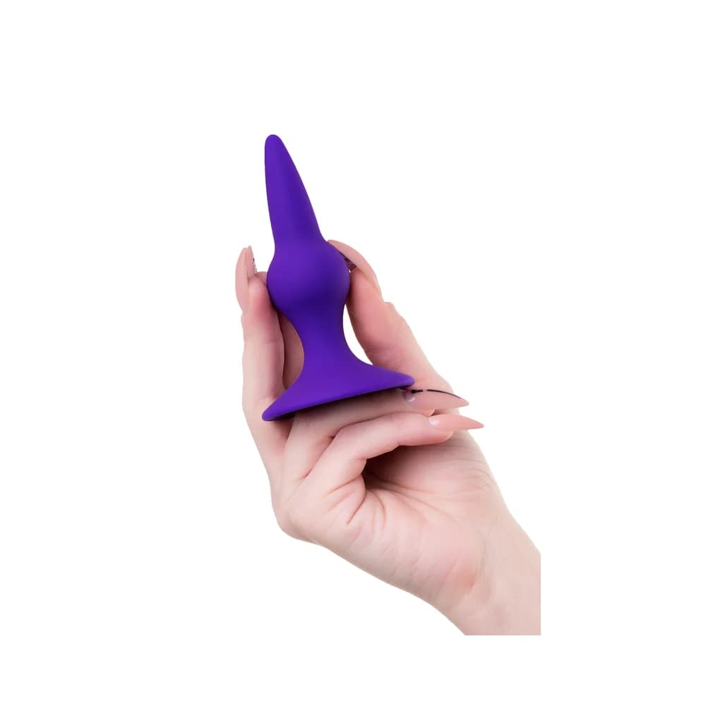 ToDo by Toyfa Klapsy Silikon Anal Plug, Mor, 10.5 cm thumbnail 5