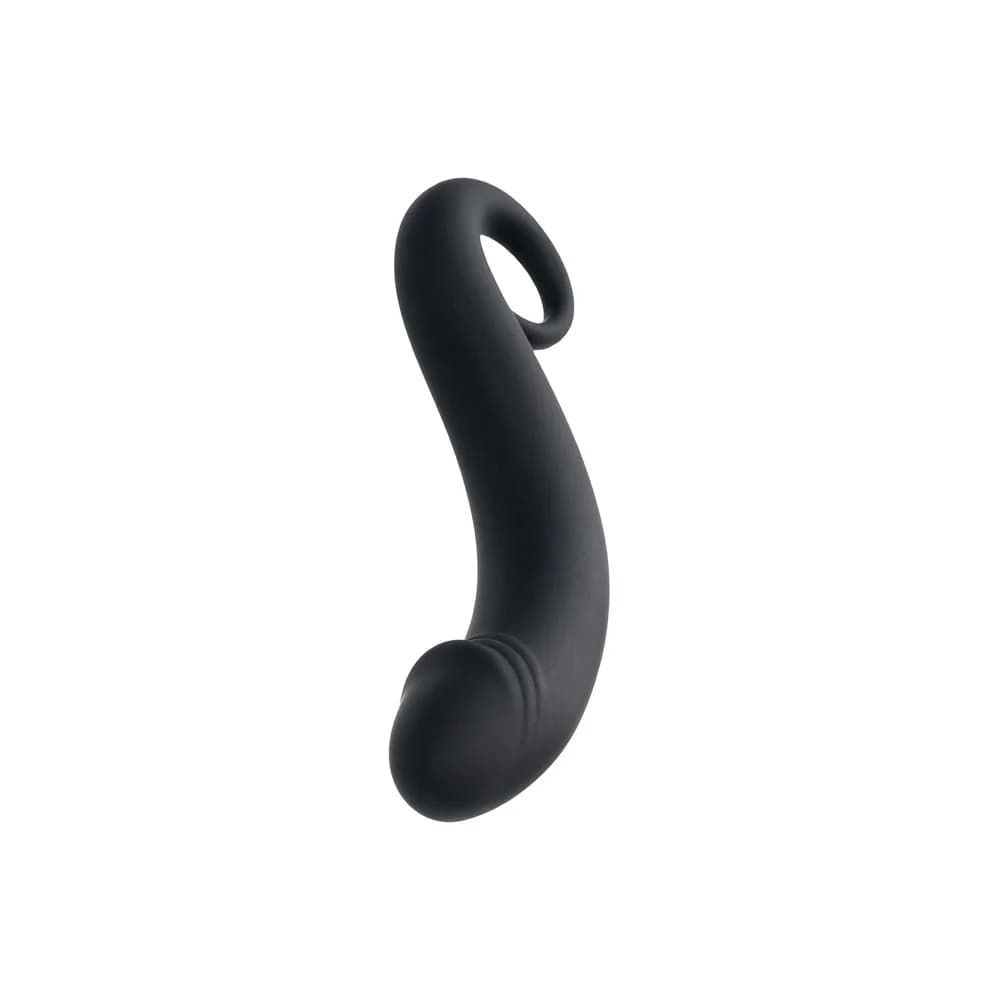 POPO Pleasure Dorado Siyah 18 cm Su Geçirmez Silikon P Noktası Etkili Kavisli Anal Stimülatör thumbnail 5