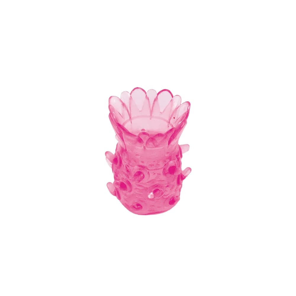 Toyfa Basic 5 cm Pembe Kabartmalı Penis Uzatıcı ve Hissiyat Artırıcı Kılıf thumbnail 2