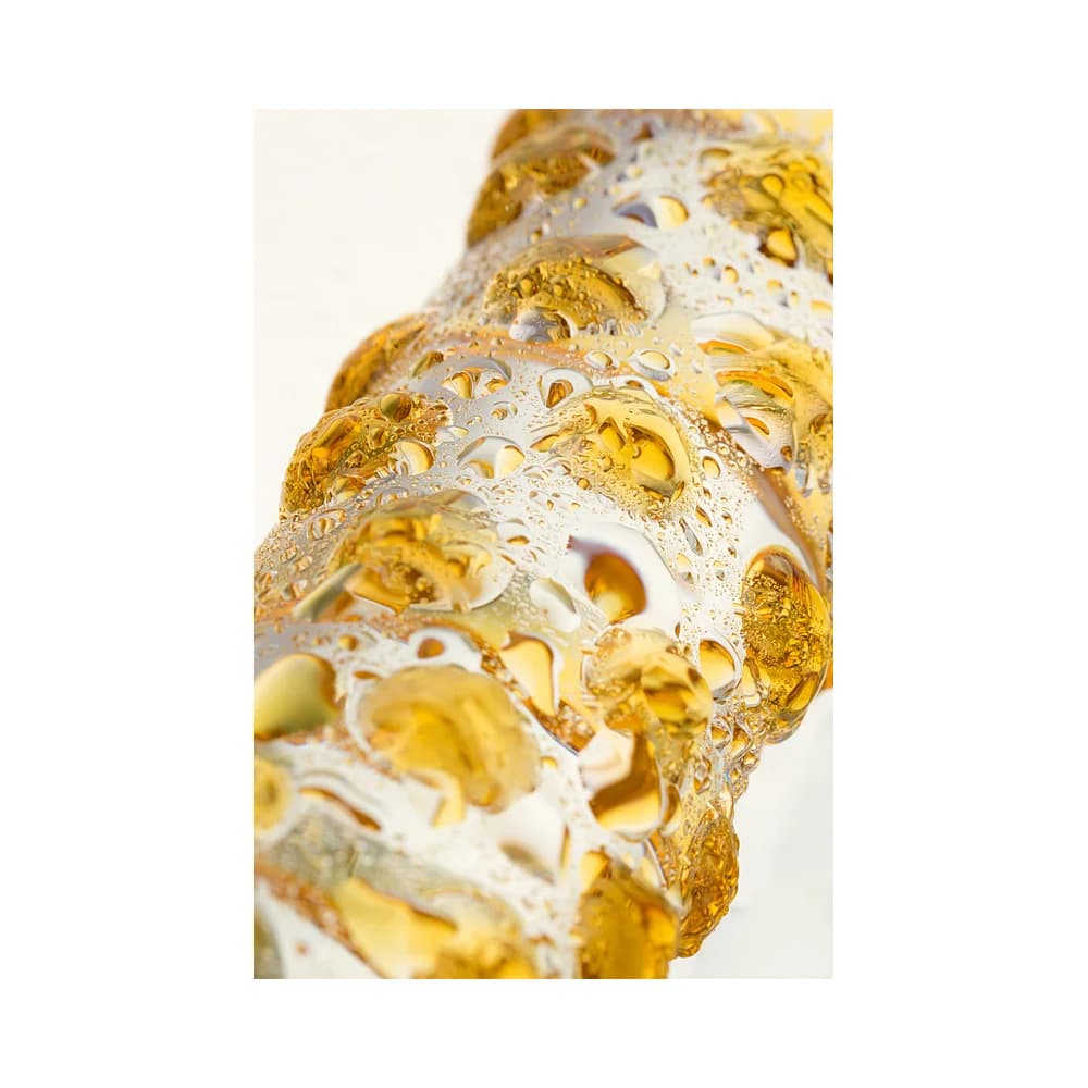 Sexus Glass Şeffaf Çift Taraflı Cam Dildo 25 cm thumbnail 9