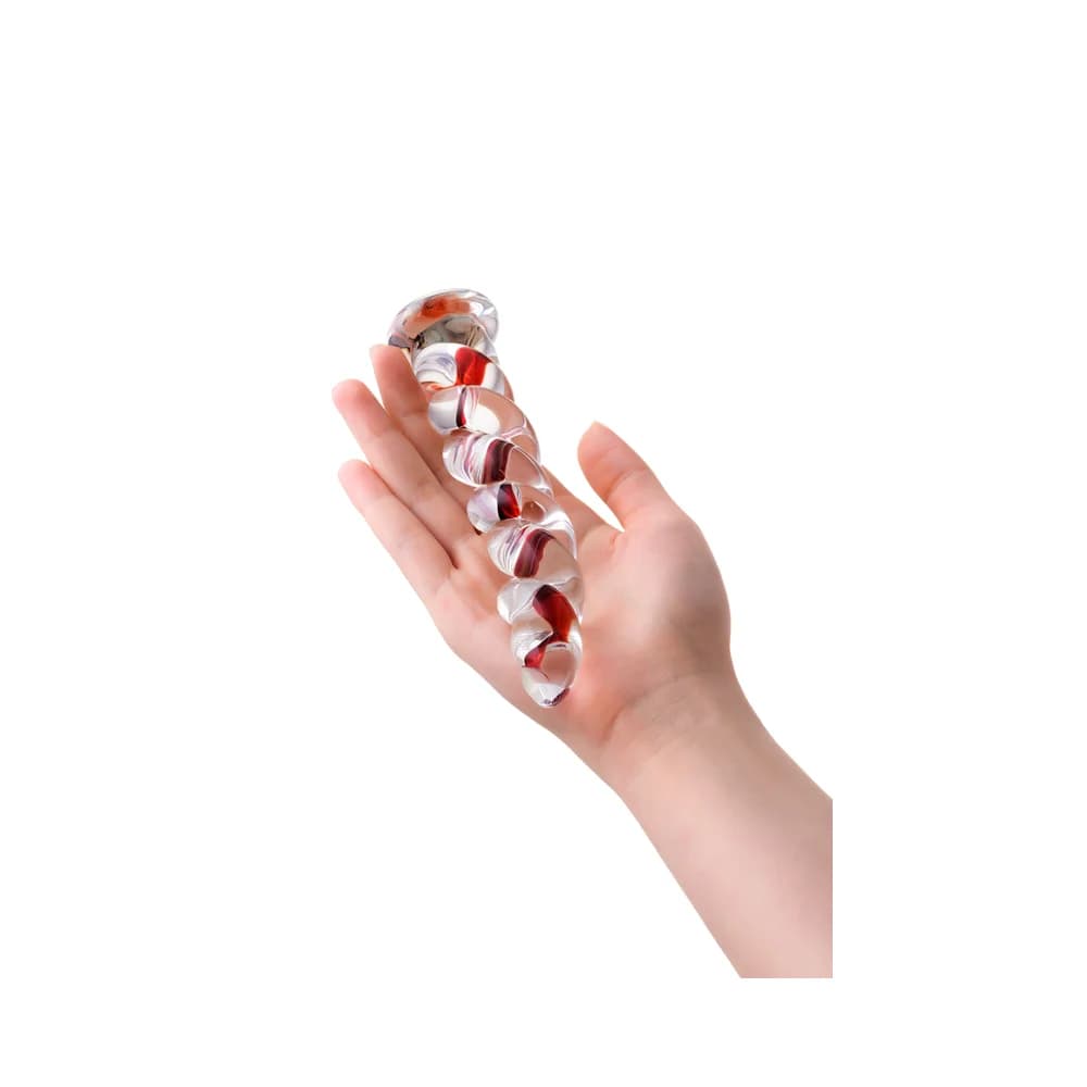 Sexus Glass Transparan Cam Fantezi Dildo 18 cm thumbnail 4