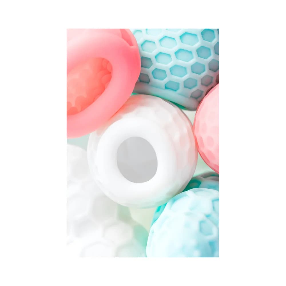 A-Toys by TOYFA Flaff Çift Taraflı Kompakt TPE Mastürbatör - Pembe 8 cm thumbnail 16