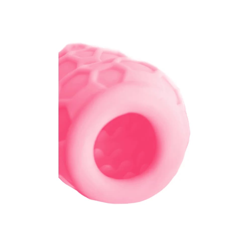 A-Toys by TOYFA Flaff Çift Taraflı Kompakt TPE Mastürbatör - Pembe 8 cm thumbnail 8