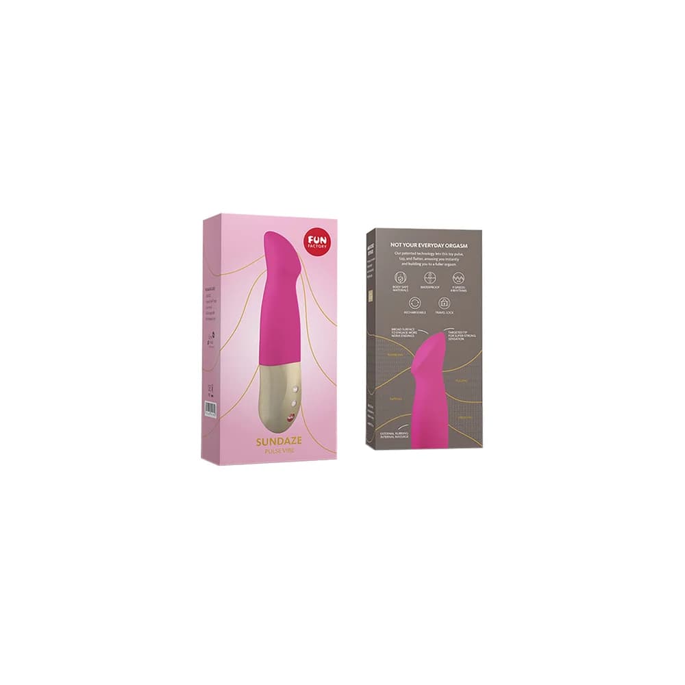 Fun Factory Sundaze Pulsatör ve Titreşimli G-Noktası Vibratörü Mor 17.5 cm thumbnail 7