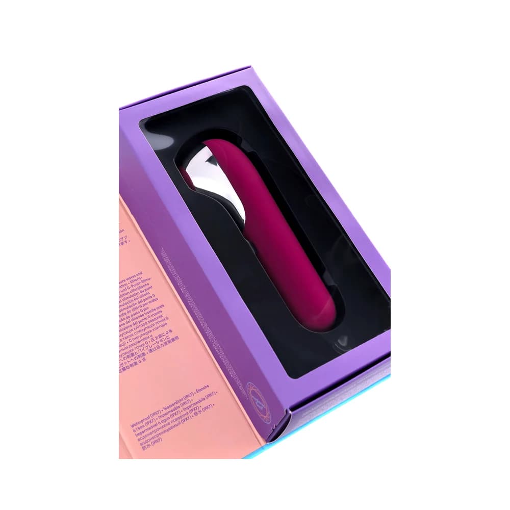 Satisfyer Dual Love Pink Hava Basınçlı Vakumlu ve Titreşimli Klitoral Uyarıcı Vibratör Kırmızı 16 cm thumbnail 13