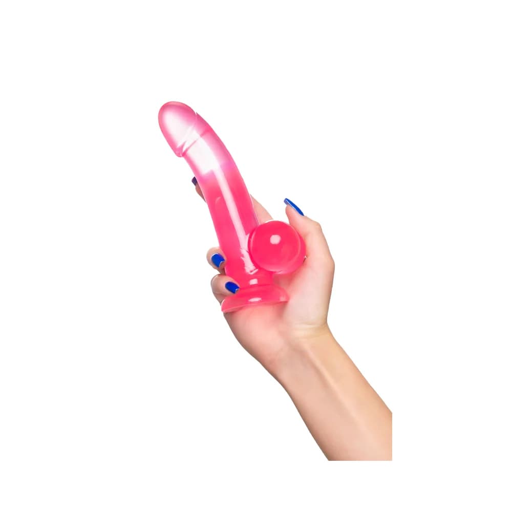 A-Toys by TOYFA Fush Gerçekçi Vantuzlu TPE Pembe Yapay Penis 18 cm thumbnail 6