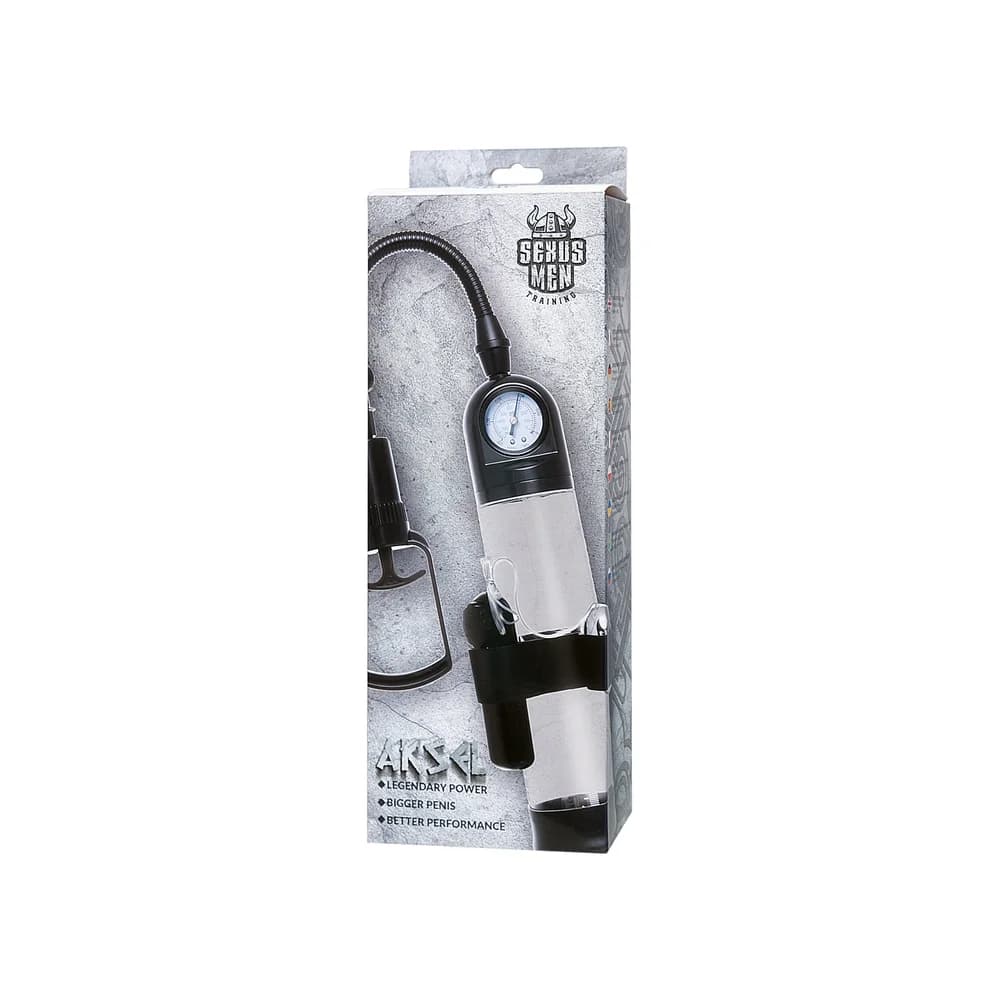 Sexus Men Training Aksel Mekanik Pompa ABS Plastik Siyah 70 cm thumbnail 7
