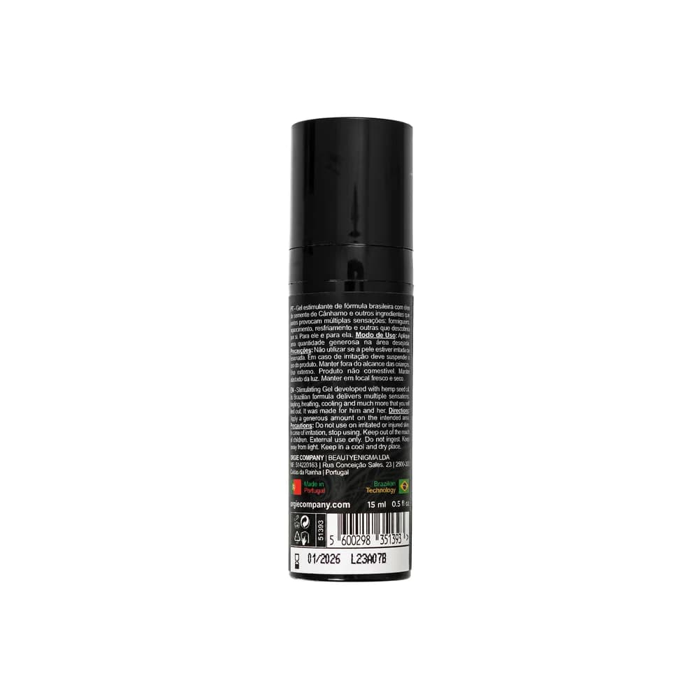 Orgie Hemp Intense Orgasm Yoğun Uyarıcı Etkili Masaj ve Uyarıcı Jel 15 ml thumbnail 3