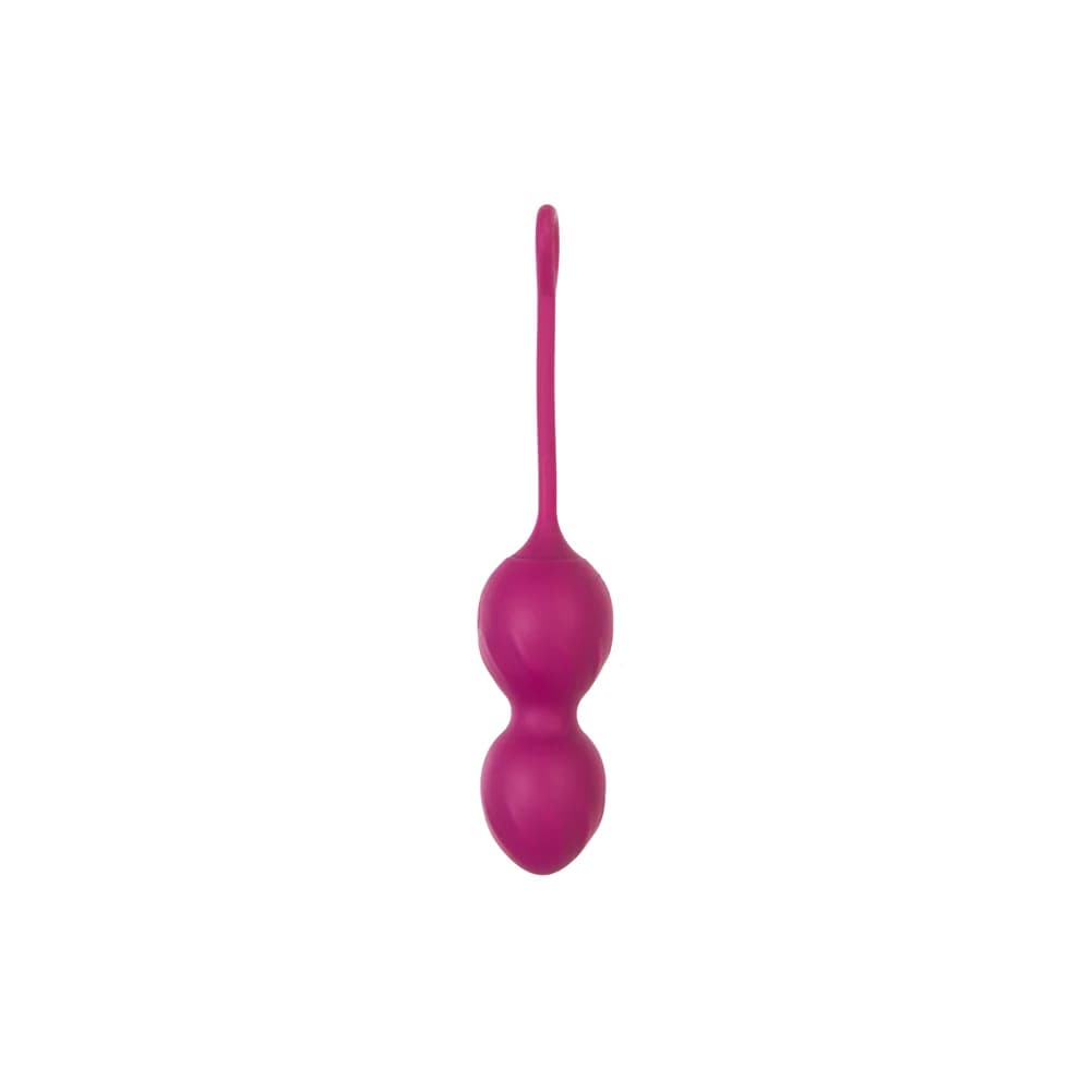 L'Eroina Moussy Silikon Vajinal Egzersiz Topları - Bordo 17 cm thumbnail 6