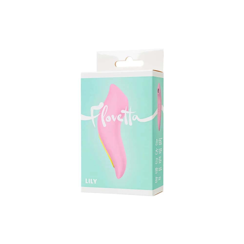 Flovetta Lily Silikon Vakumlu Klitoral Uyarıcı - Pembe 13 cm thumbnail 9