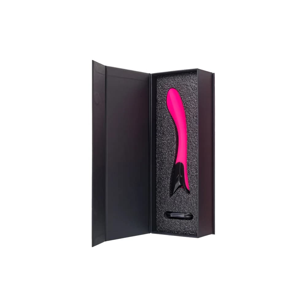 eroTEQ by TOYFA Mecawn Silikon Pembe 20.5 cm Klasik Vibratör thumbnail 12