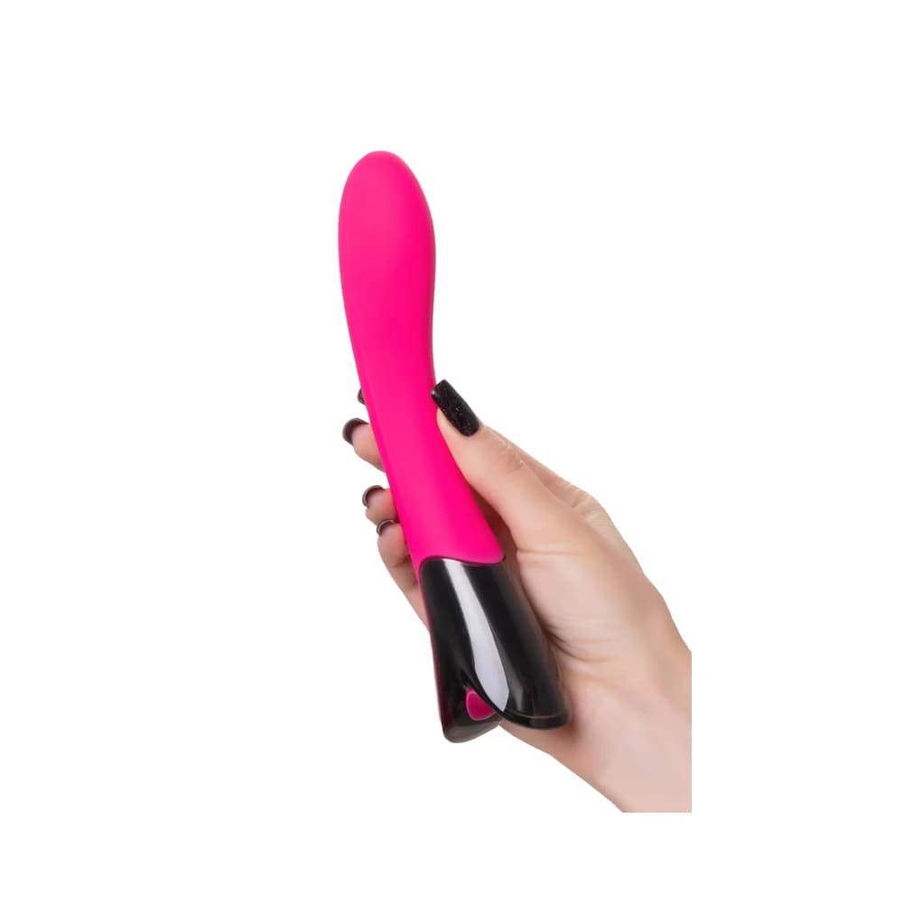 eroTEQ by TOYFA Mecawn Silikon Pembe 20.5 cm Klasik Vibratör thumbnail 8