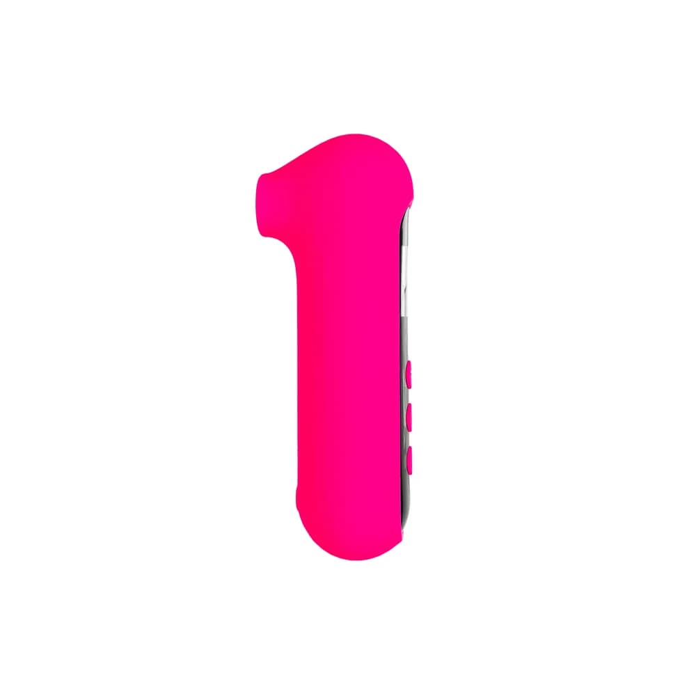 eroTEQ Molette Silikon Pembe Vakumlu Klitoral Uyarıcı 13 cm thumbnail 5