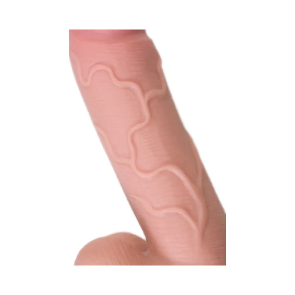 My Babe My Honey 18 cm Gerçekçi TPE Vücut Uyumlu Yapay Penis - Ten Rengi thumbnail 10
